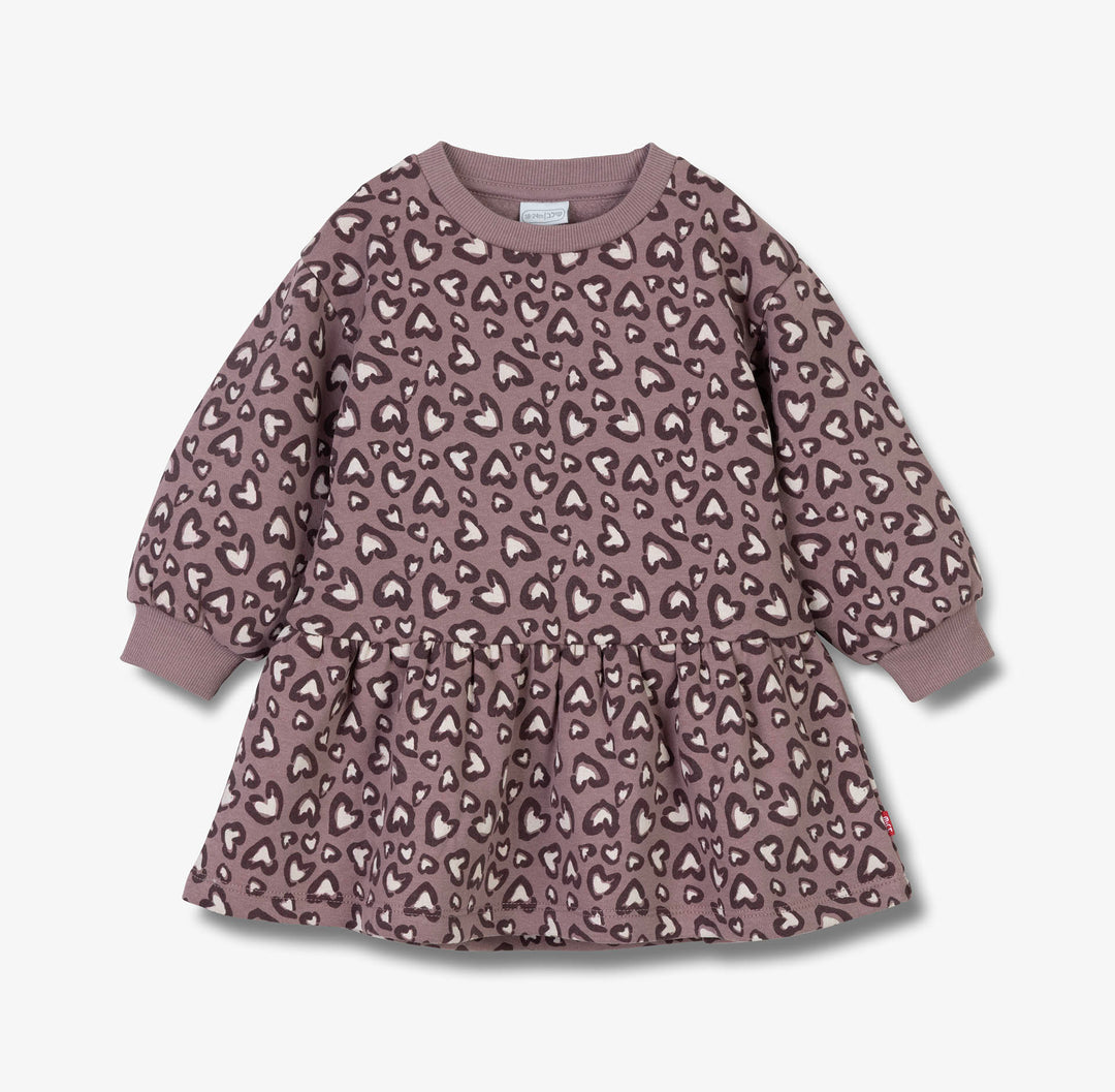 שמלת פוטר סגולה לבבות