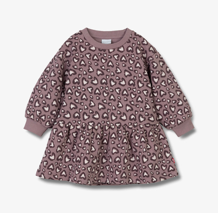 שמלת פוטר סגולה לבבות