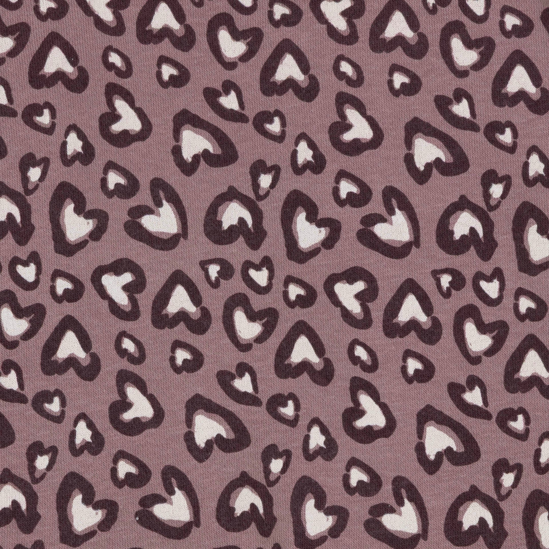 שמלת פוטר סגולה לבבות