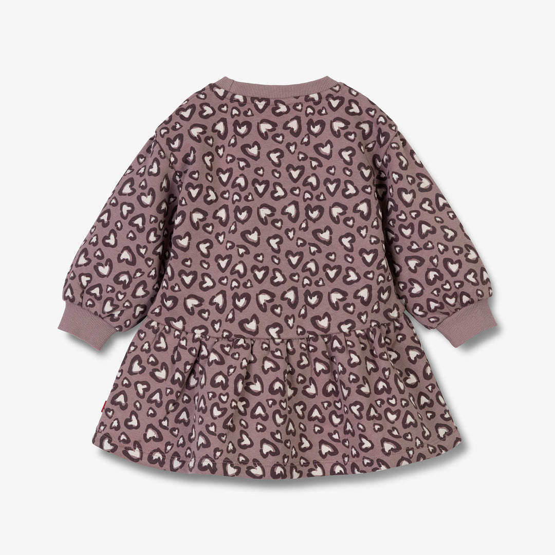 שמלת פוטר סגולה לבבות