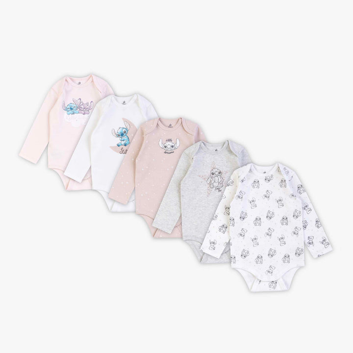 מארז 5 בגד גוף בנות