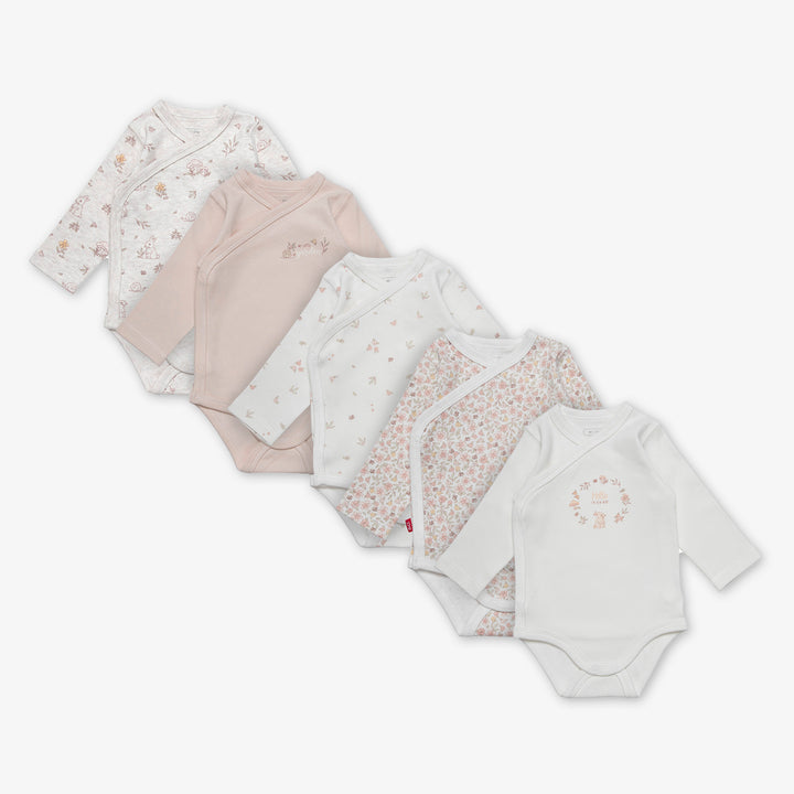 מארז 5 בגדי גוף מעטפת