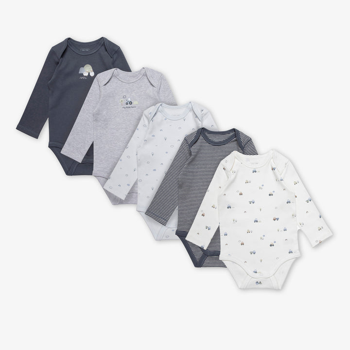 מארז 5 בגדי גוף איריס