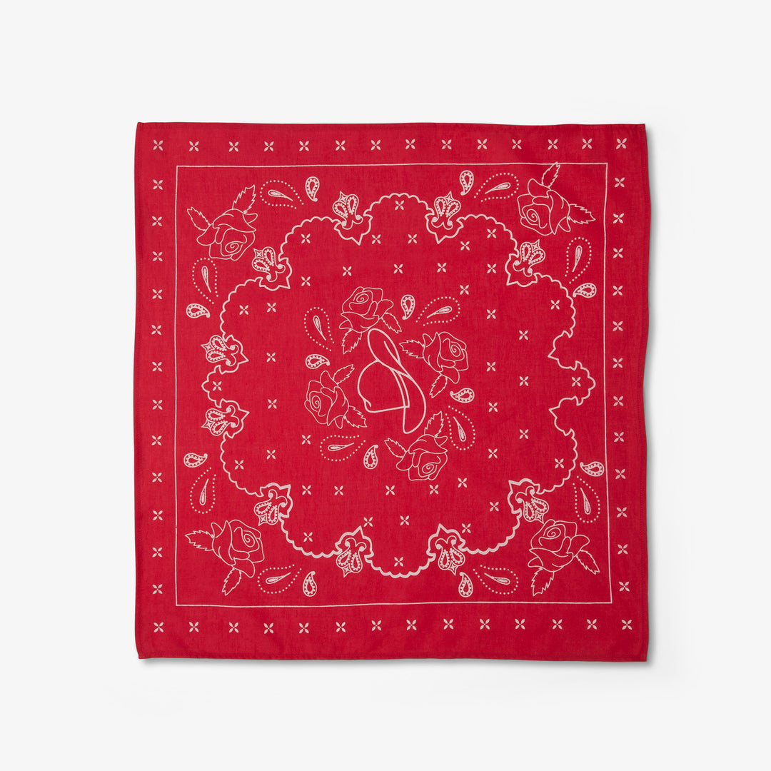 סינר בנדנה אדום