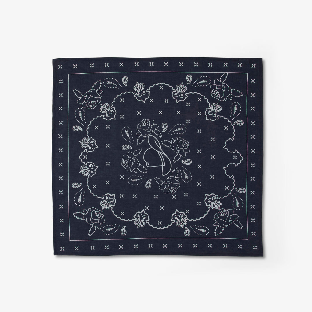 סינר בנדנה כחול