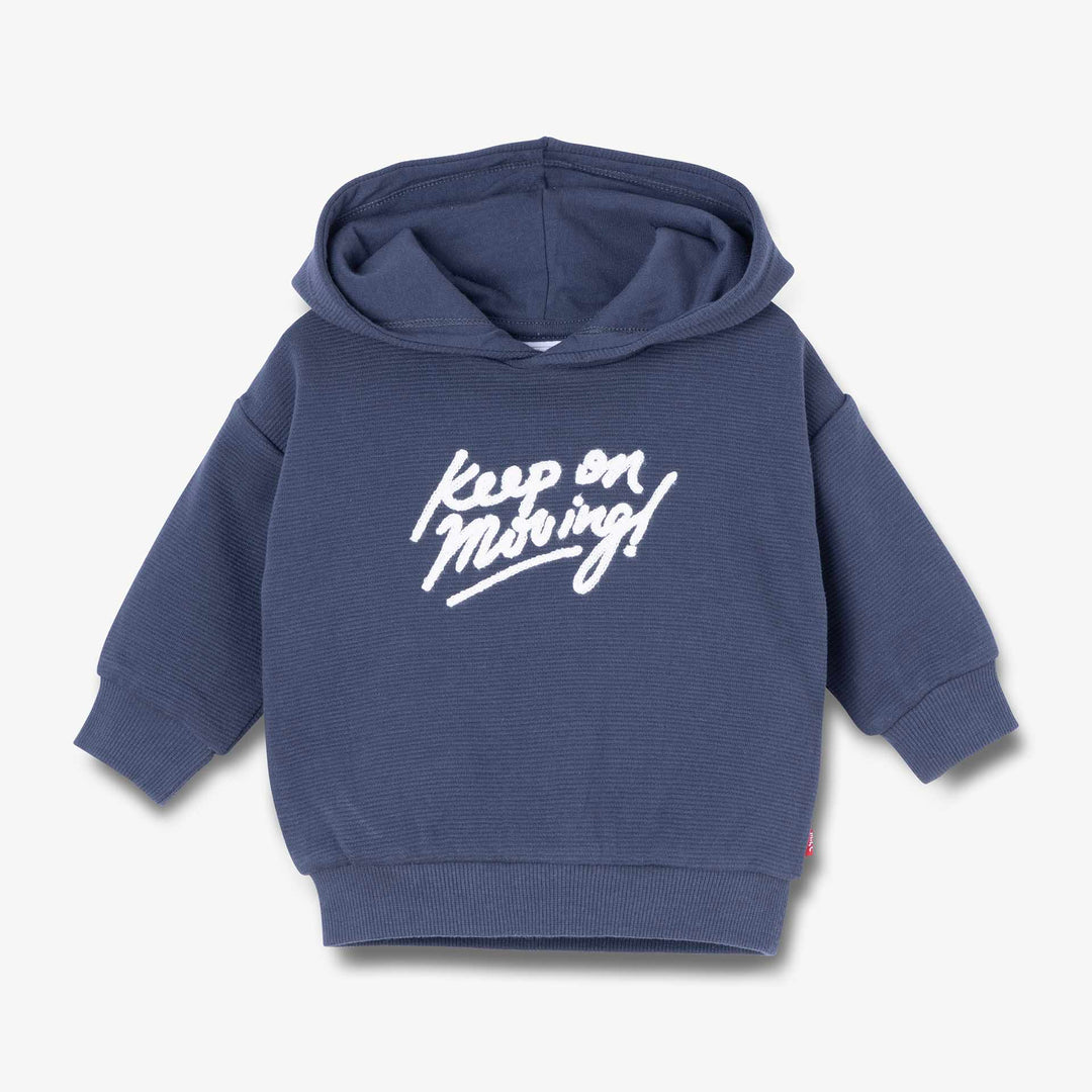 סוויטשירט קפוצ'ון כחול