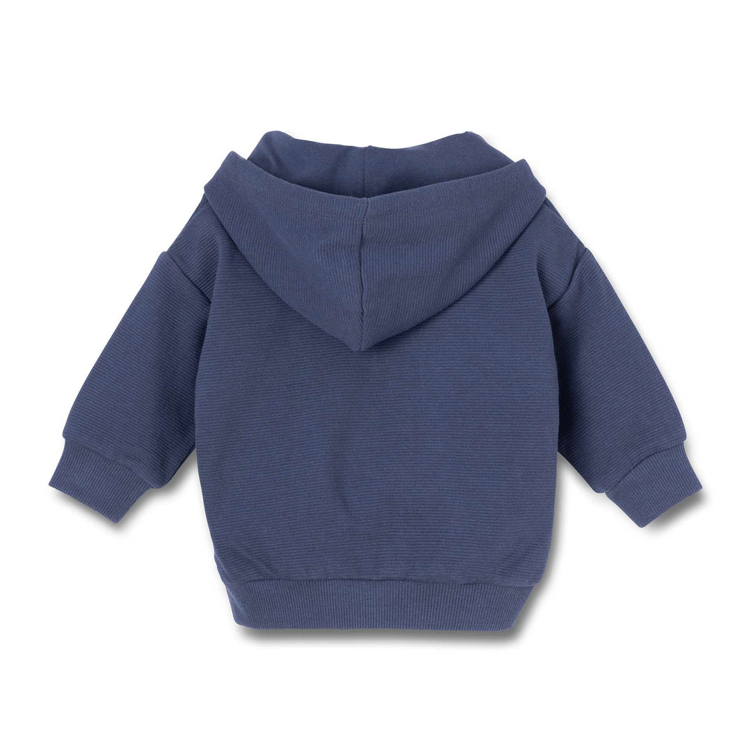 סוויטשירט קפוצ'ון כחול