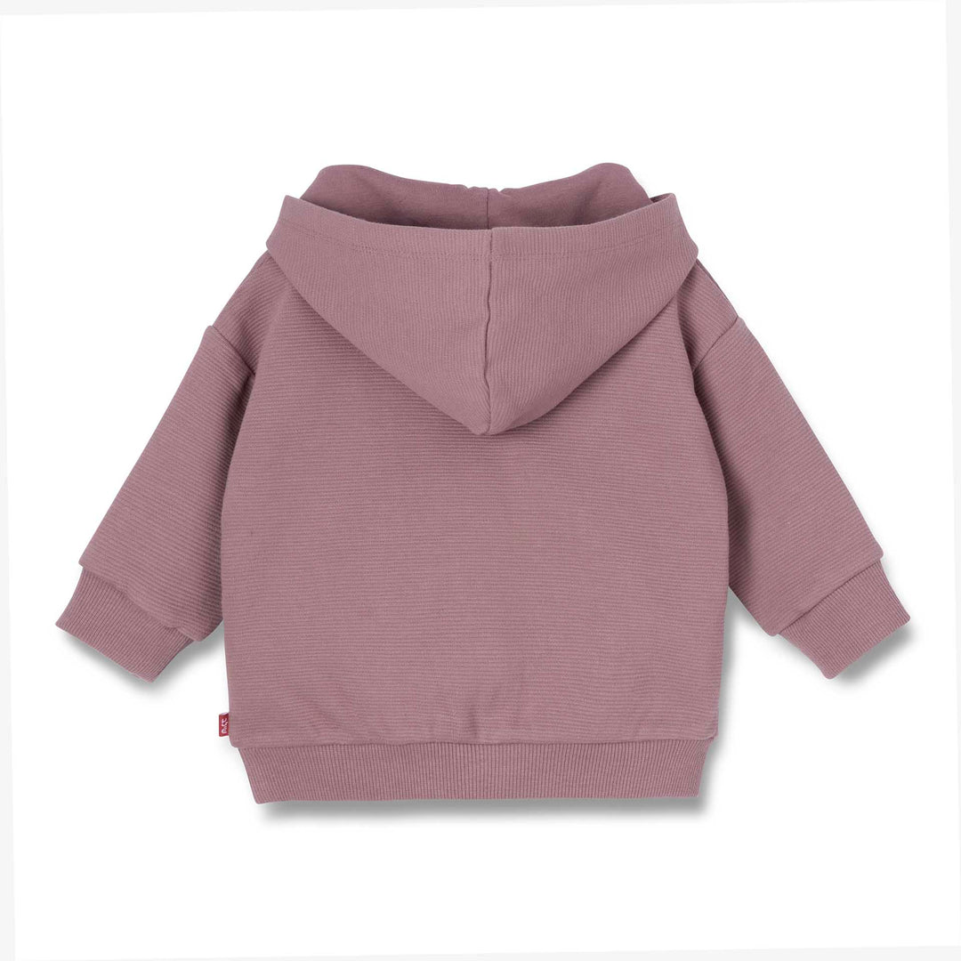 סוויטשירט קפוצ'ון סגול