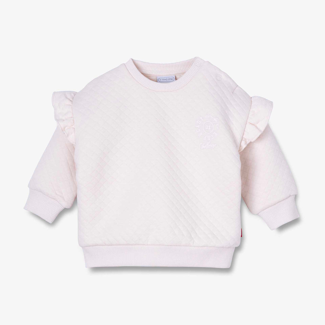 סוויטשירט עם טקסטורה צבע אבן