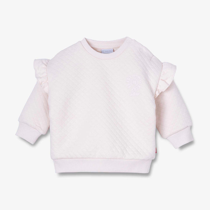 סוויטשירט עם טקסטורה צבע אבן