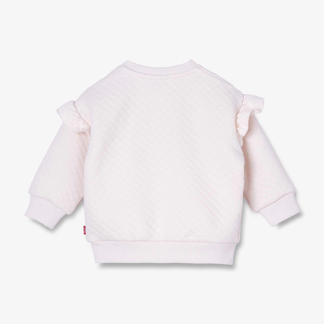 סוויטשירט עם טקסטורה צבע אבן