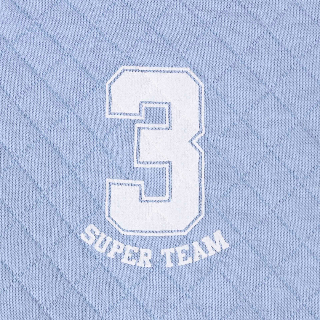 סוויטשירט עם טקסטורה צבע פטרול