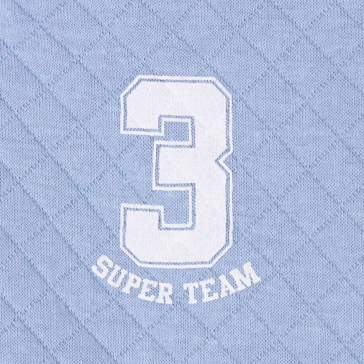 סוויטשירט עם טקסטורה צבע פטרול