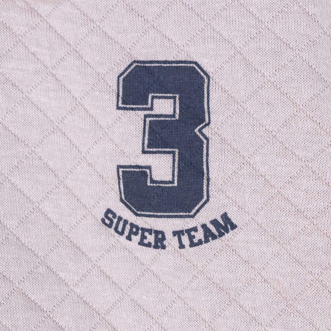 סוויטשירט עם טקסטורה צבע מוקה