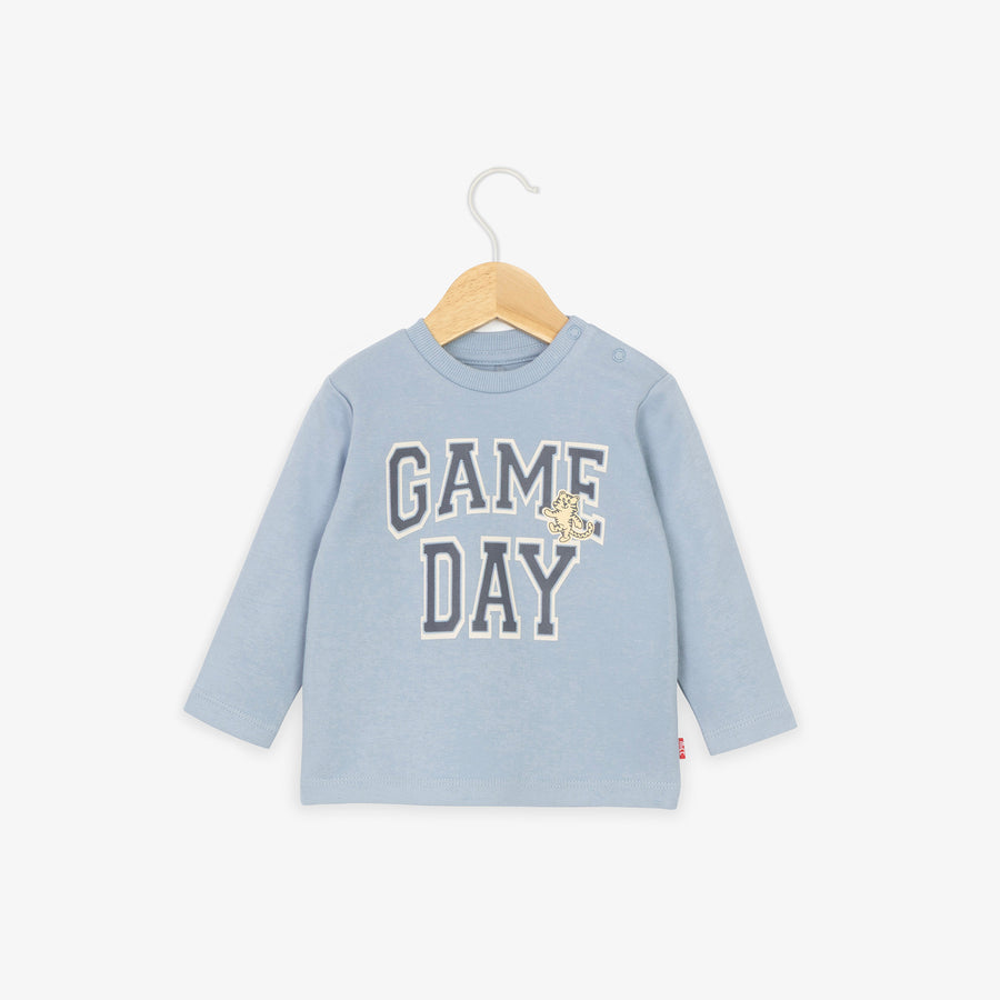 חולצה ארוכה בהדפס Game Day