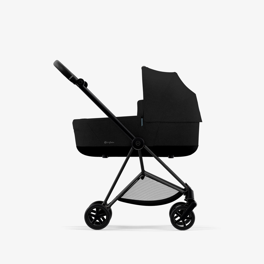 עגלת סייבקס מיוס 3 שחור שלדה שחורה Cybex Mios 3