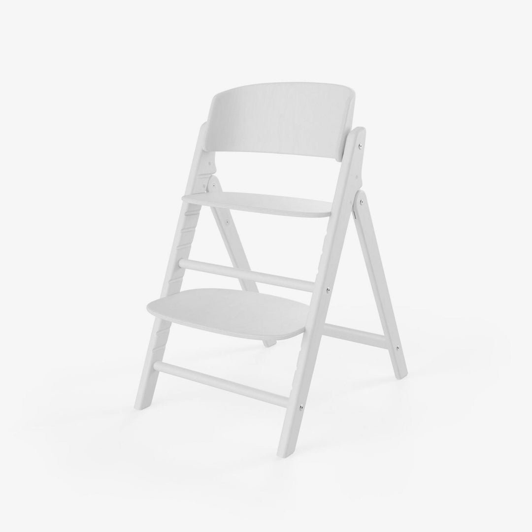 כסא אוכל לבן Click&Fold