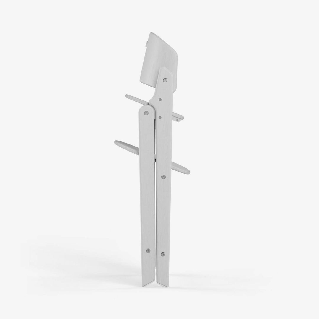 כסא אוכל לבן Click&Fold