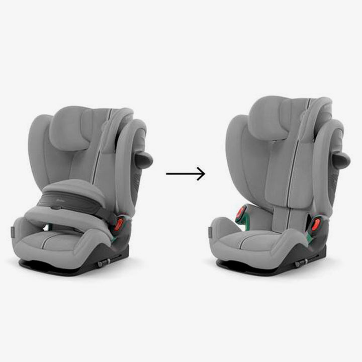 כסא בטיחות פאלאס G3 אפור סטון