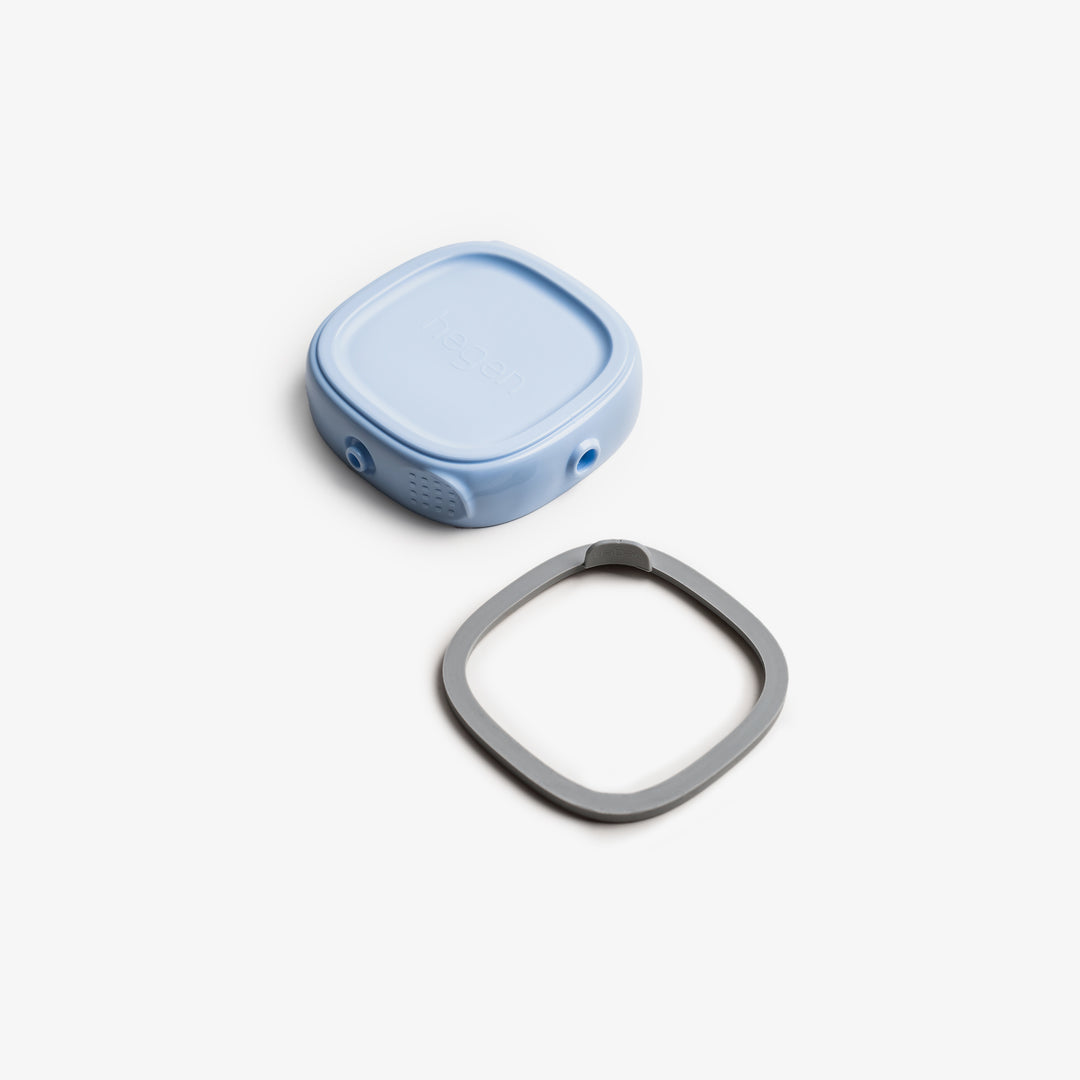 מכסה אחסון תכלת למיכל