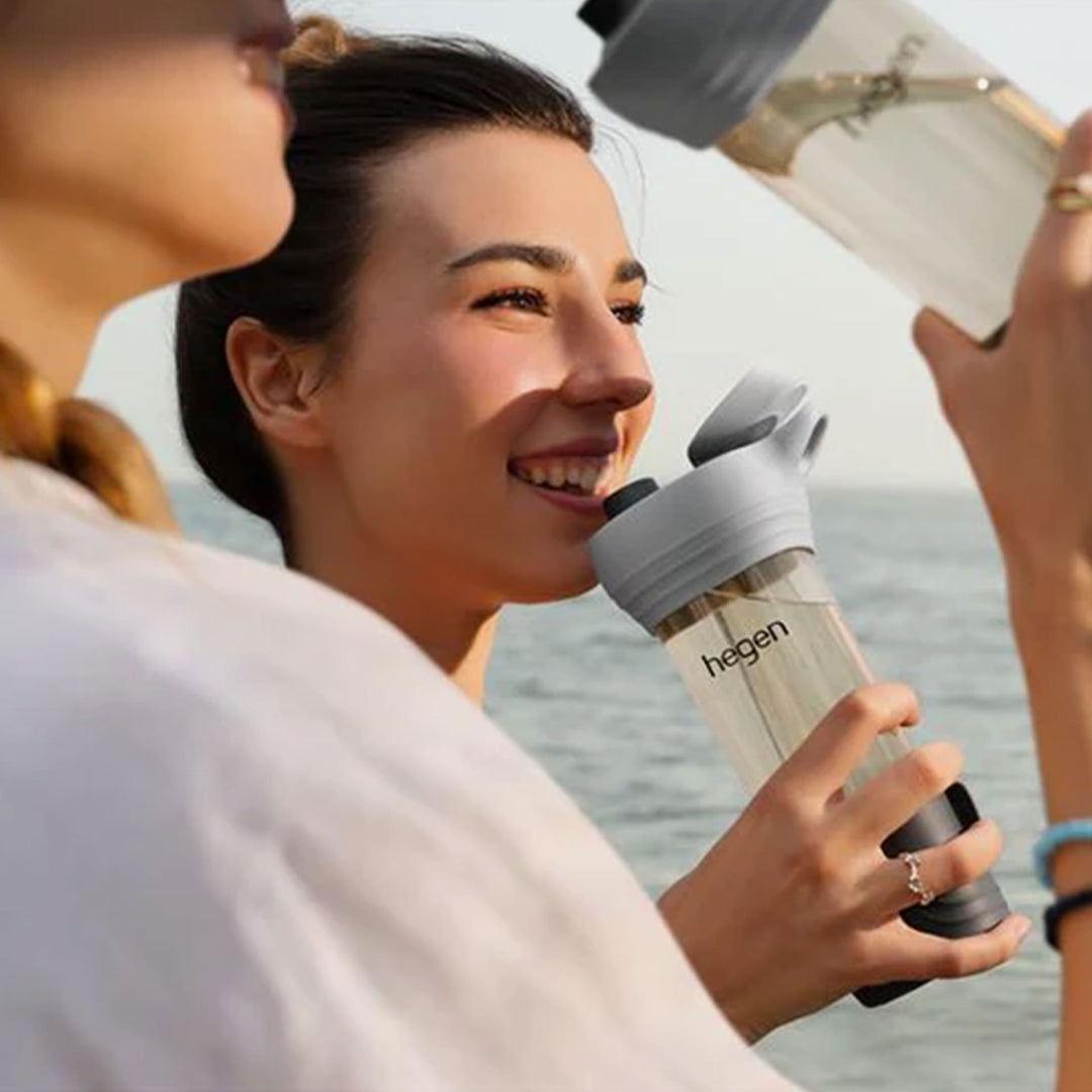 בקבוק שתייה לייפסטייל אפור 450 מל