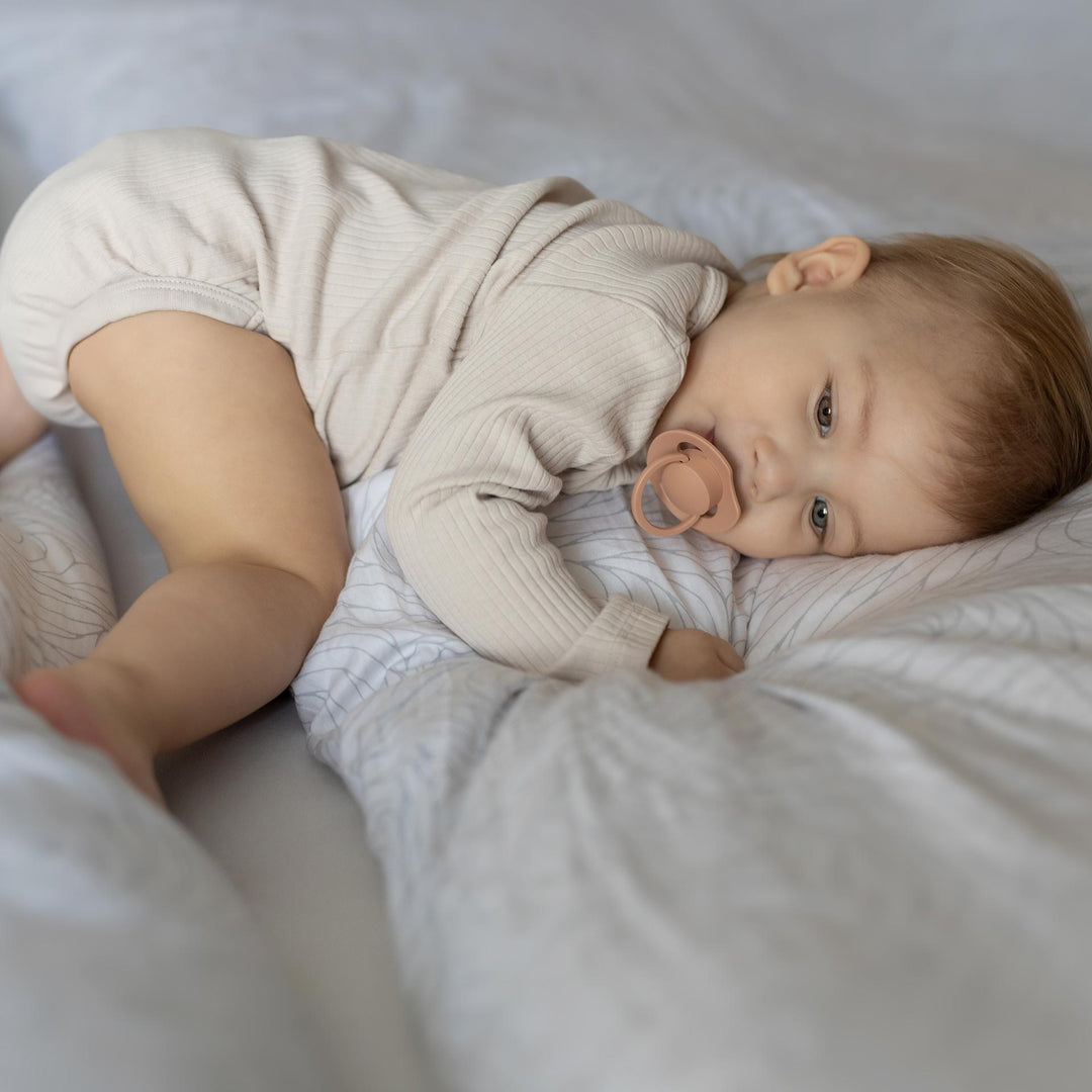 זוג מוצצי סיליקון פריים 6-18 פודרה וסומק