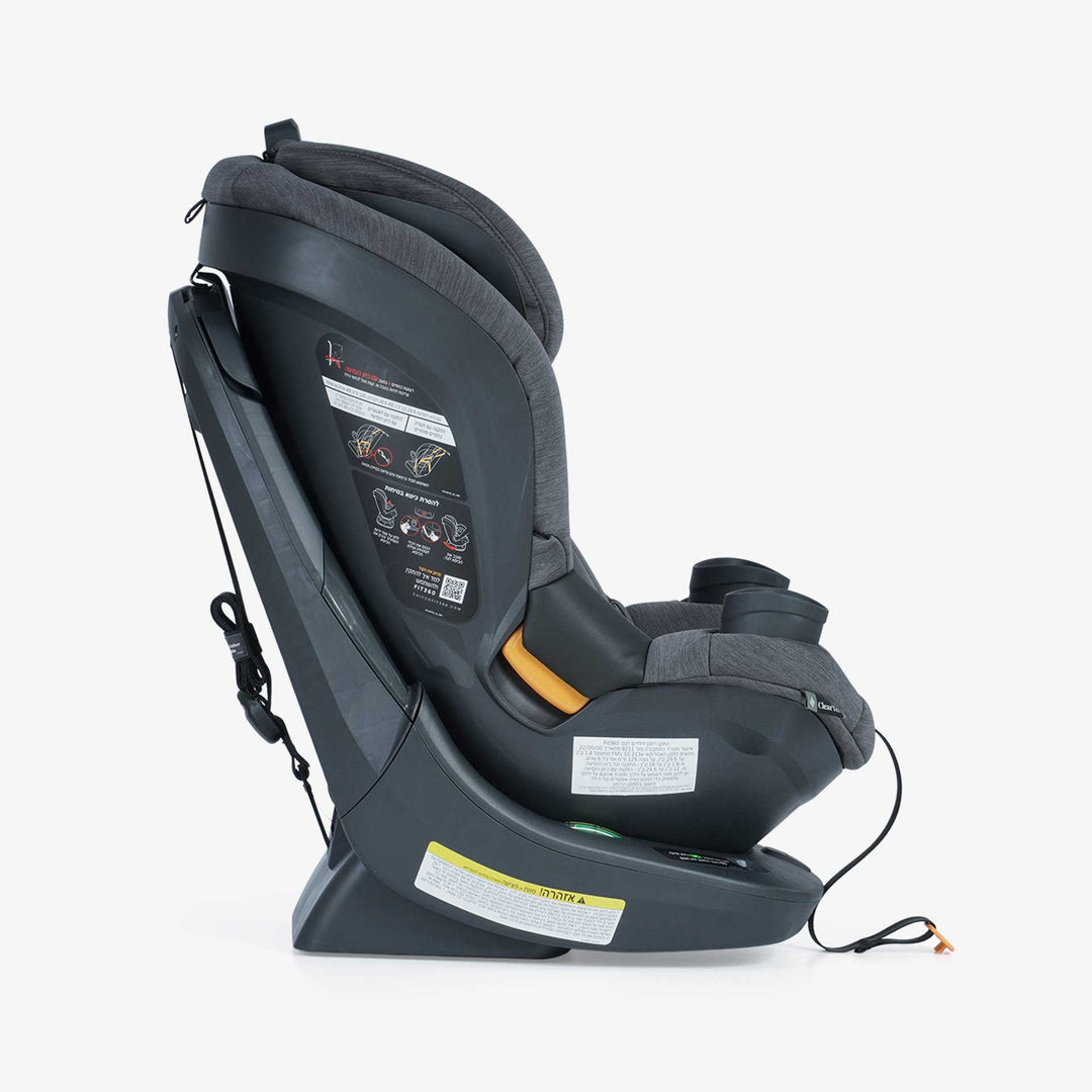 כ. בטיחות FIT360 אפור כהה פחם