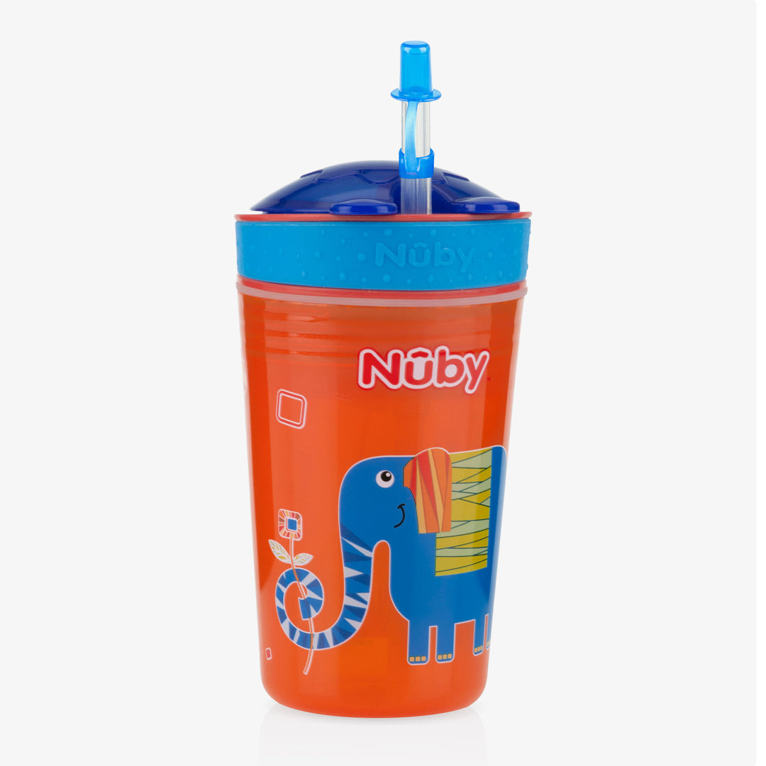 מימיה עם מיכל אחסון לחטיפים ומכסה היגיינה - נובי