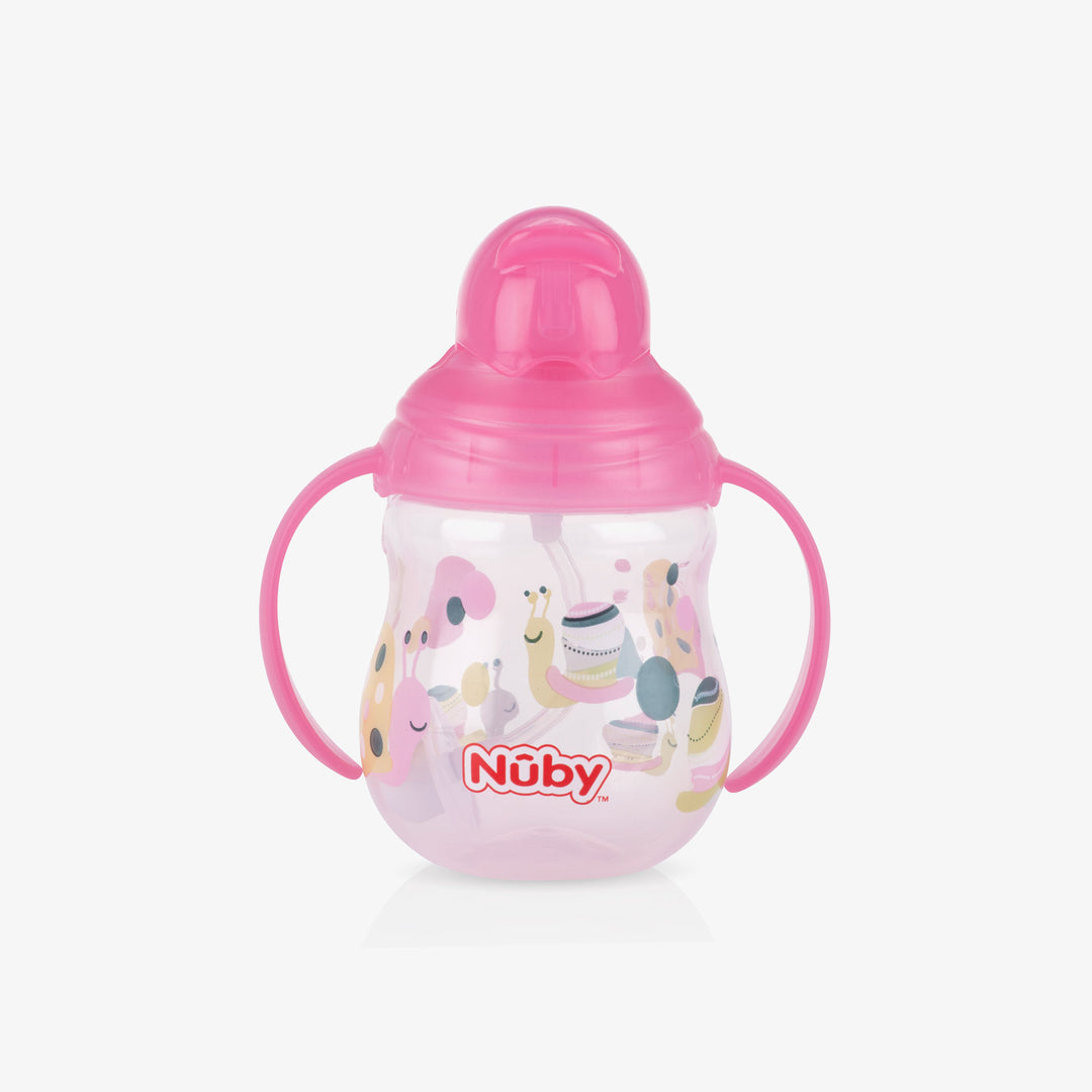 כוס ורודה מסדרת המעצבים עם ידיות+קשית