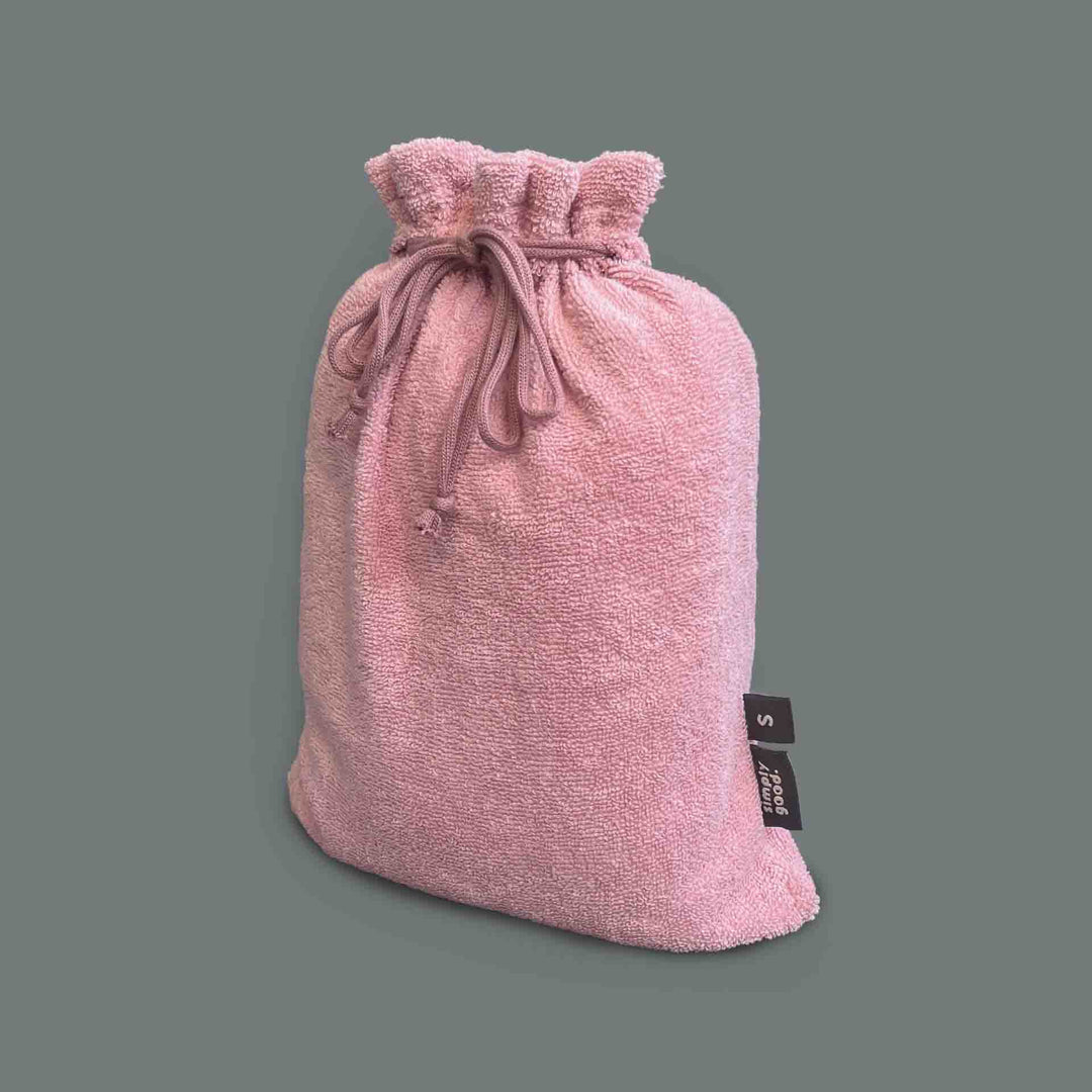 מגבת פרפרים קפוצ'ון גדולה ורוד