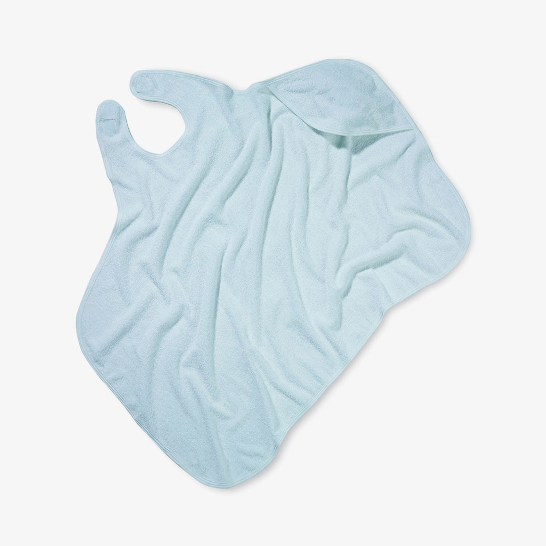 מגבת פרפרים קפוצ'ון גדולה תכלת