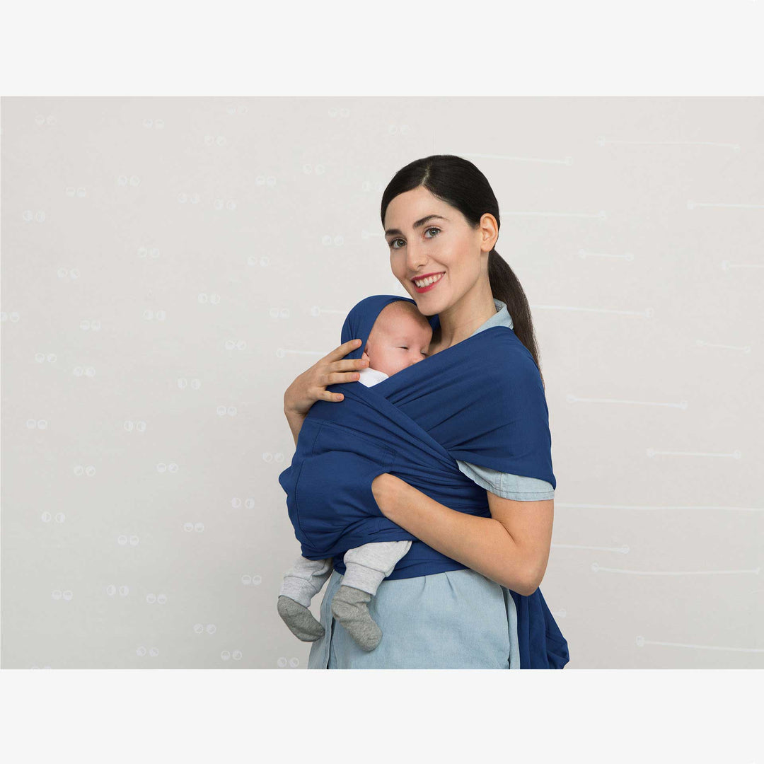 מנשא מנסארי כחול עם כיס