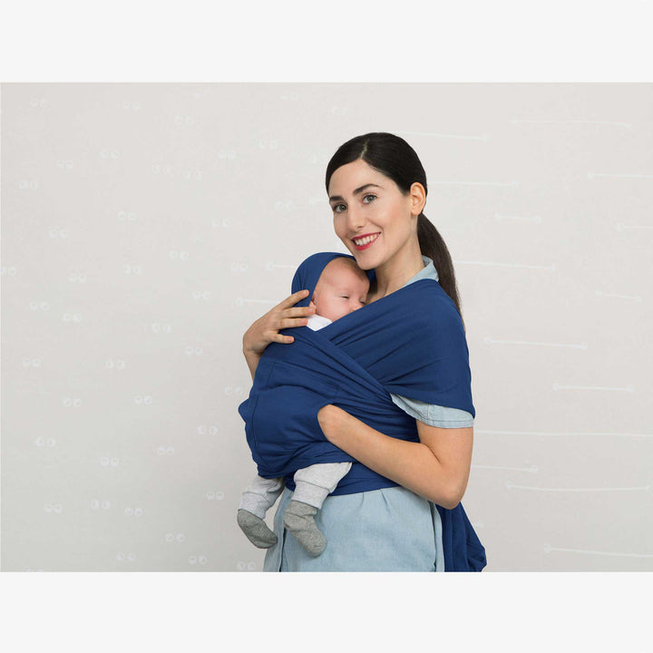 מנשא מנסארי כחול עם כיס