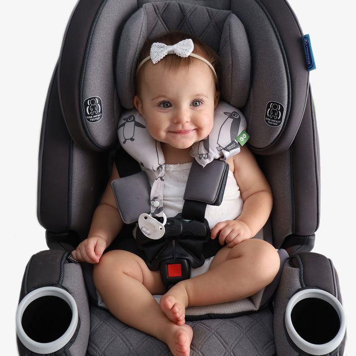 כרית לצוואר פינגווין אפור בז'