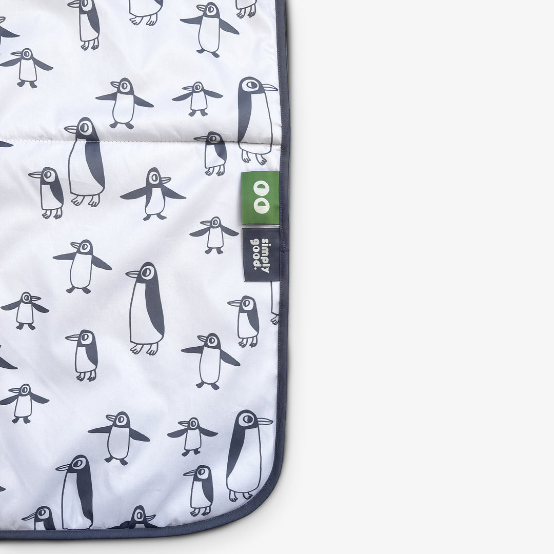 שמיכת פיקניק פינגווין בז'