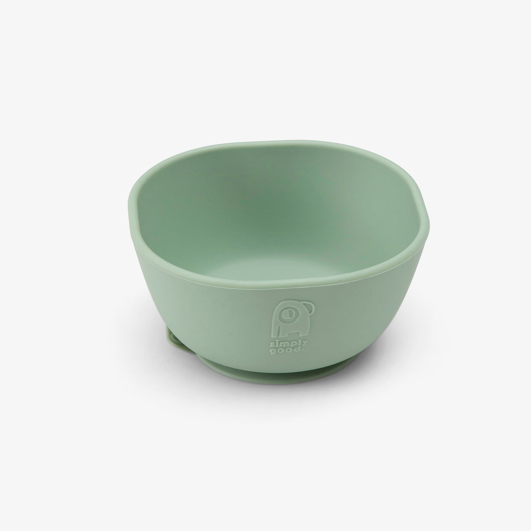 קערה סיליקון ירוק