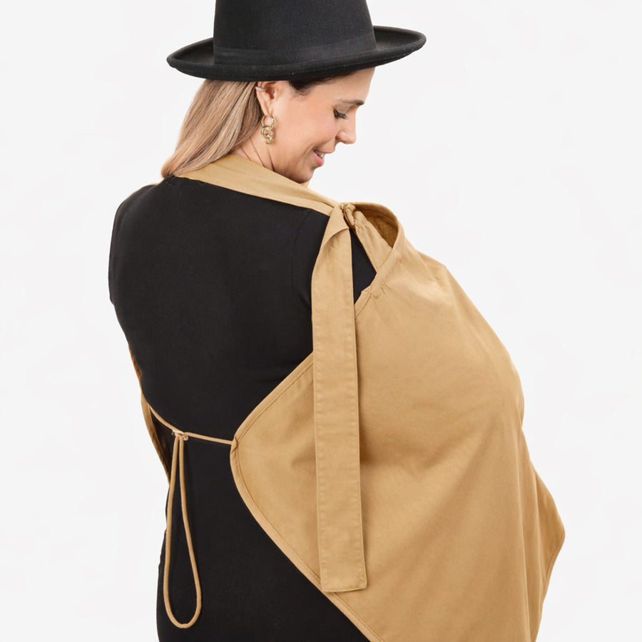 סינר הנקה XL חול