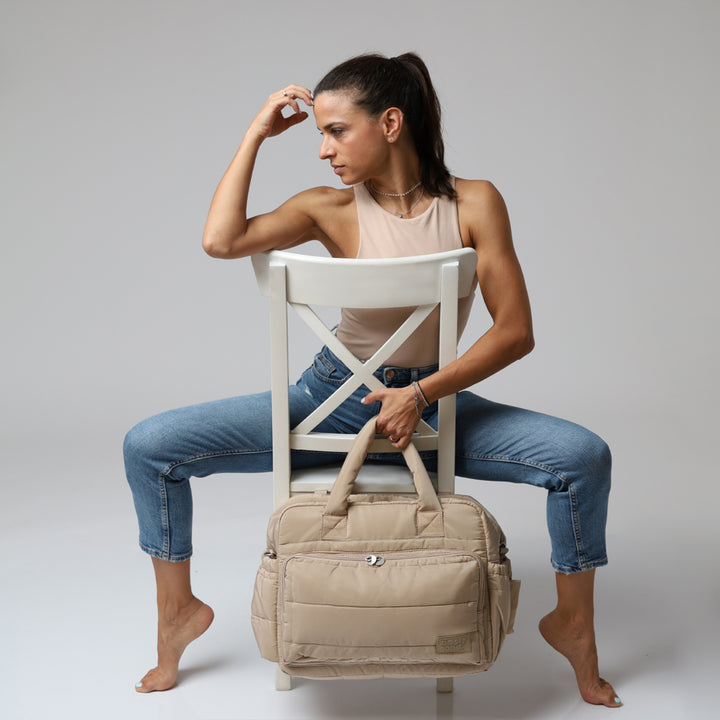 תיק עגלה תמר קאמל