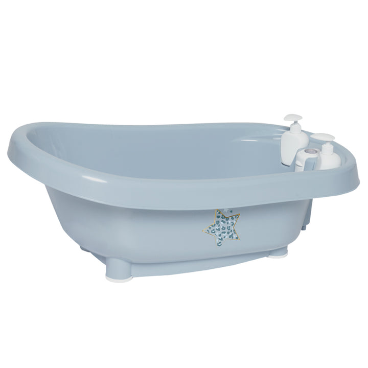 אמבטיה מפוארת כוכב מנומר תכלת