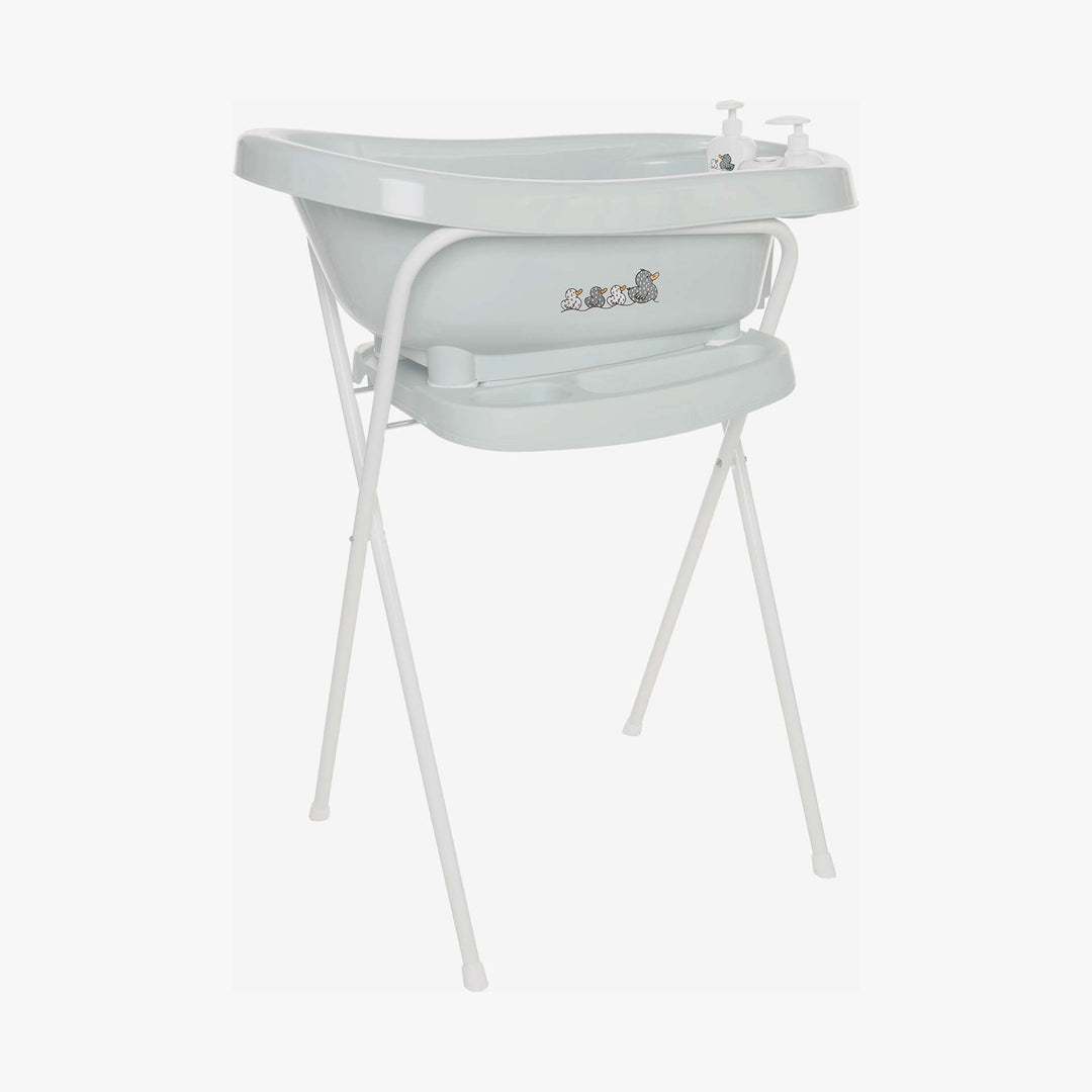 אמבטיה מפוארת ירוק ברווזים