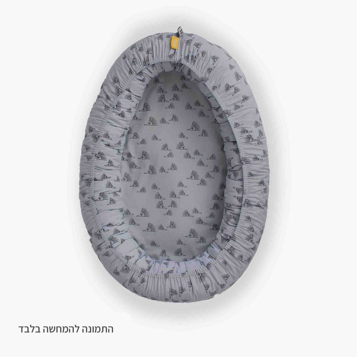 בסיס קן לתינוק קיפודים אפורים