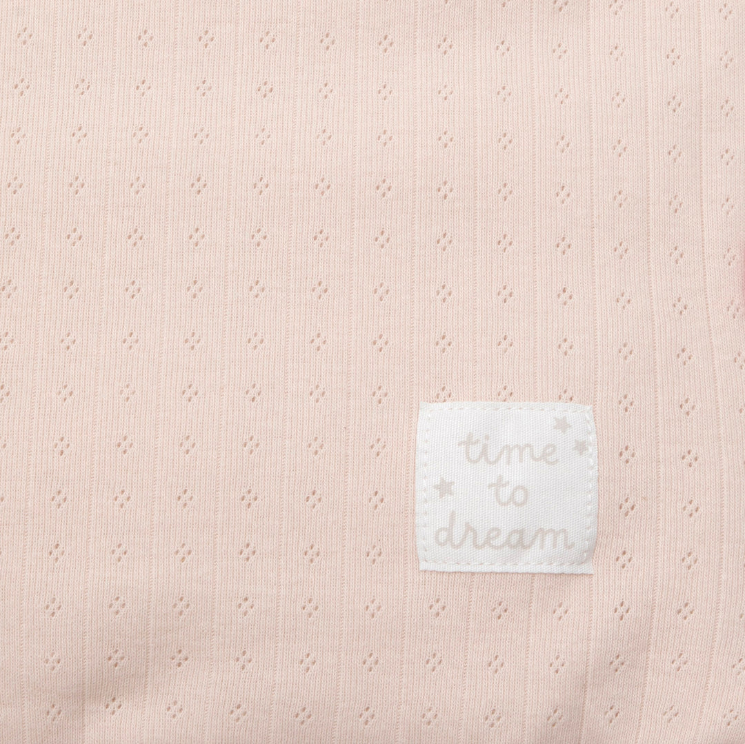 סט מצעים לעריסה עם נחשוש  ורוד