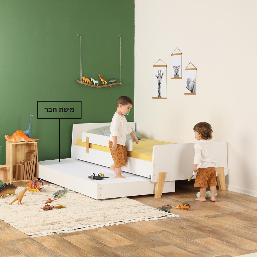 מיטת חבר פאן לבן