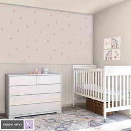 חדר שרון 1.2 לבן- טריקה שקטה