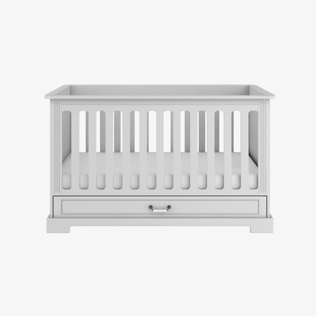 מיטת תינוק דגם אינס לבן אופוויט