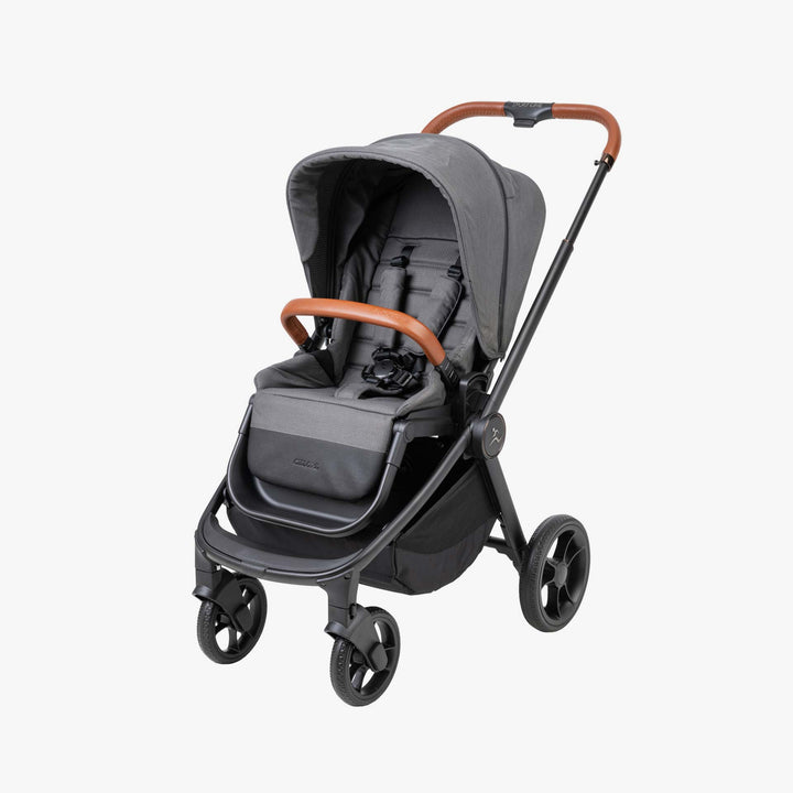 עגלת סיאלו 24 XL שחור/ חום+ אפור