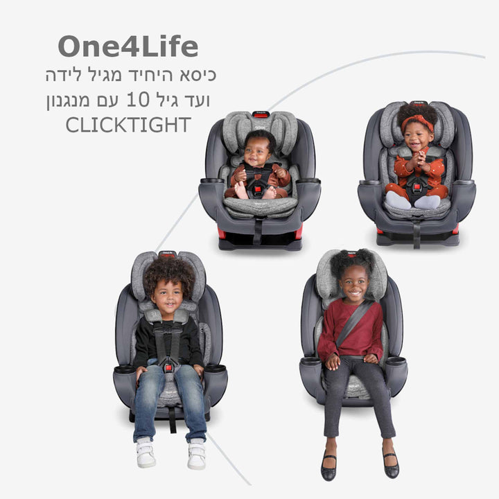 כ. בטיחות וואן פור לייף אפור מונסטון CD