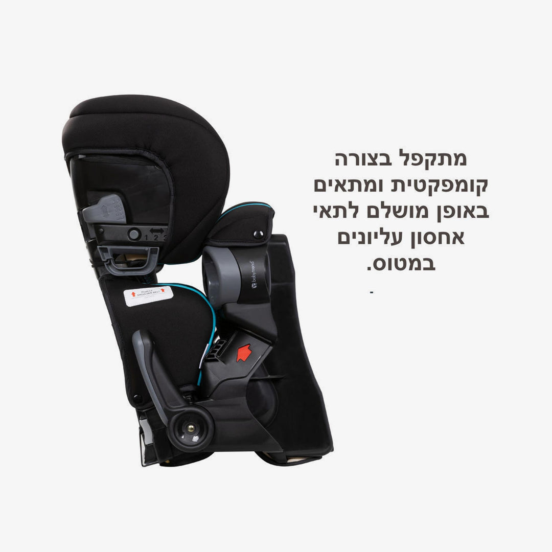 בוסטר פרוטקט ללא רצועות אפור