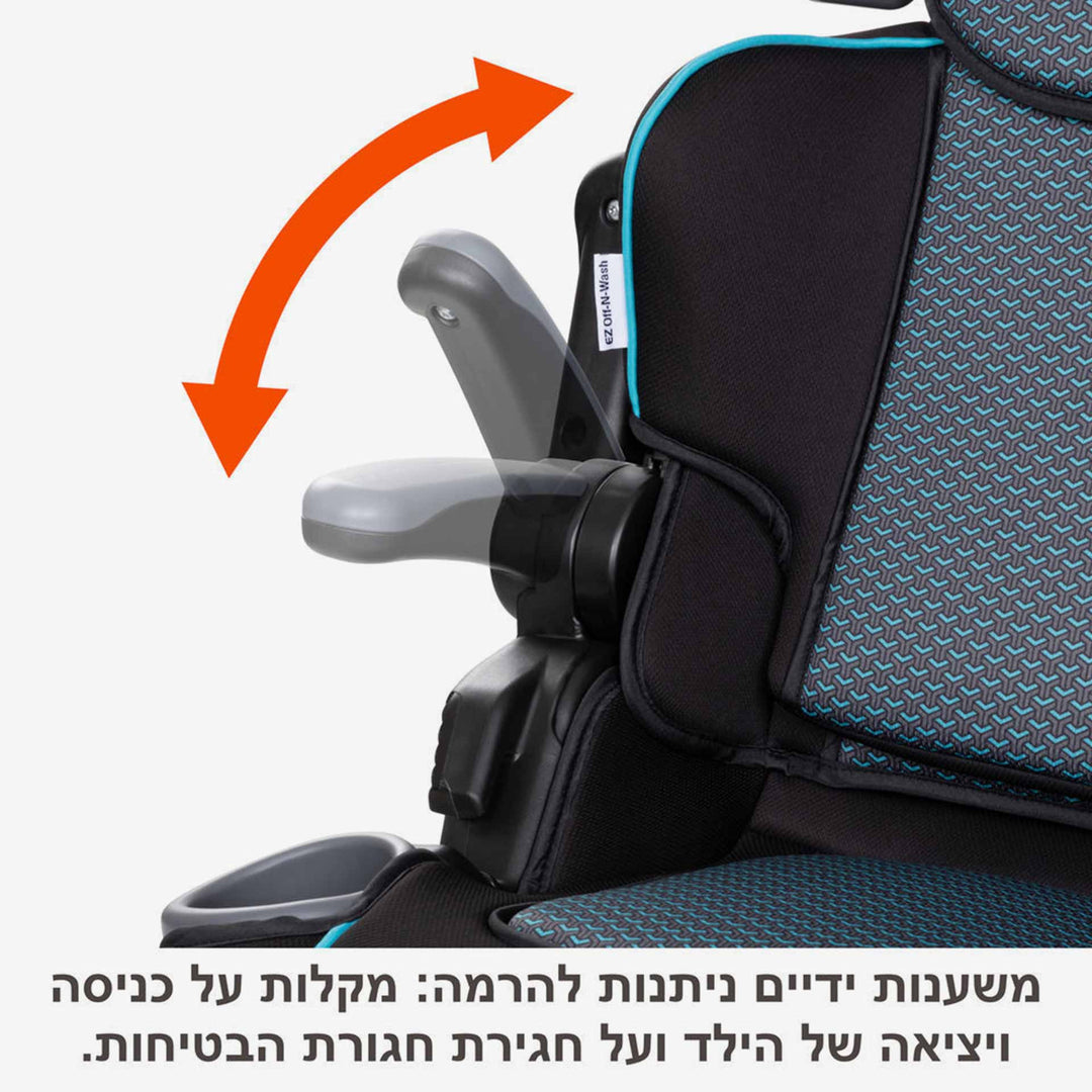 בוסטר פרוטקט ללא רצועות אפור