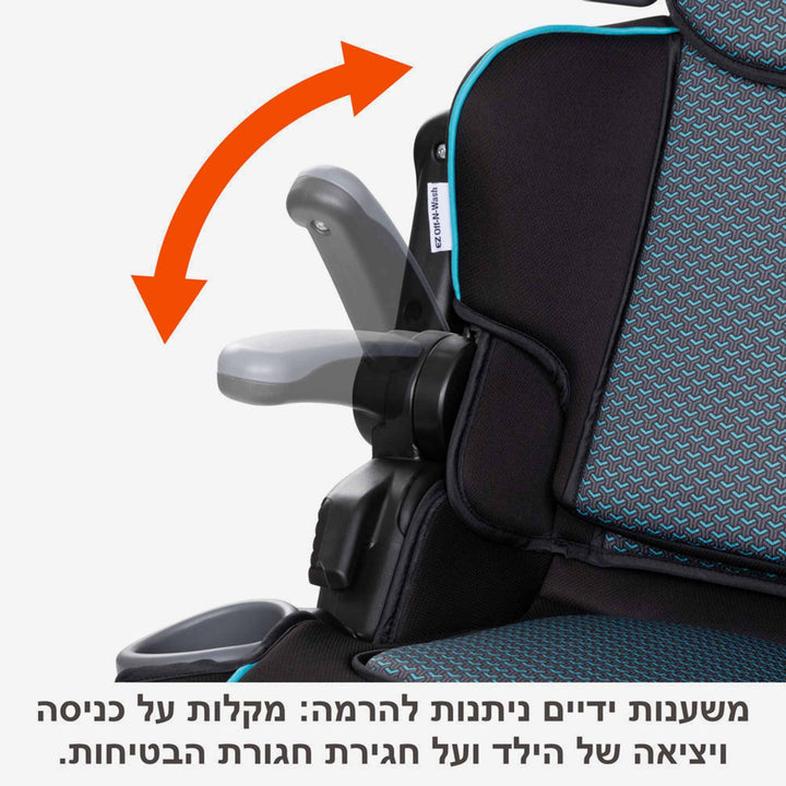 בוסטר פרוטקט ללא רצועות אפור